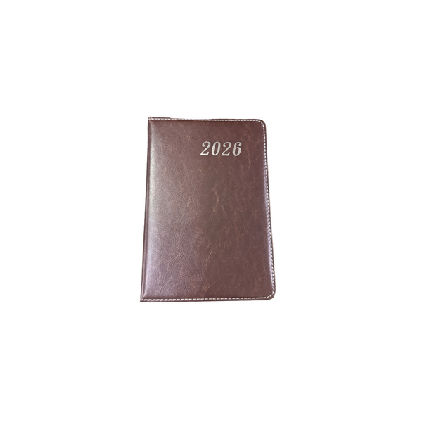 PU Leather 2026 Diary